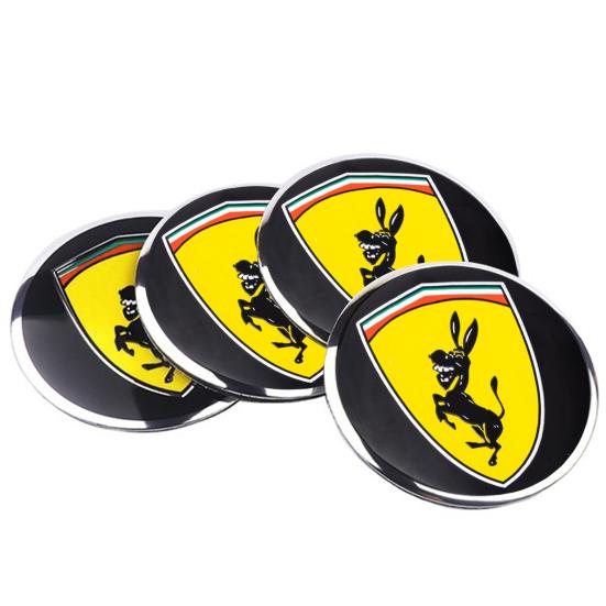 4 шт./компл., 56 мм, осел, центральная накладка колеса автомобиля, эмблема ступицы, значок, логотип, крышка