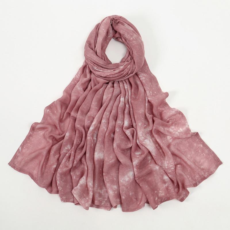 Малайзия и Индонезия горячие продажи тай-дай человеческий хлопок головной платок популярный большой размер дофаминовое сочетание цветов длинное полотенце женщины