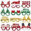 Christmas Party Eyeglass Frames: Santa, Snowman & Antler Designs for Kids