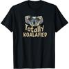 Футболка с коалой и каламбуром "Totally Koalafied"