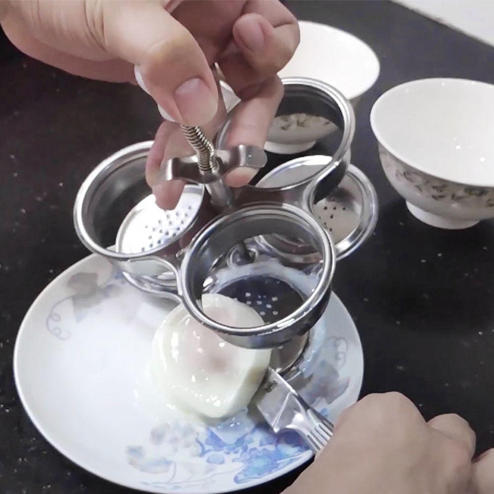 Блинница для омлета из нержавеющей стали Яйцеварка для выпечки жареных яиц Кухонный инструмент Аксессуары