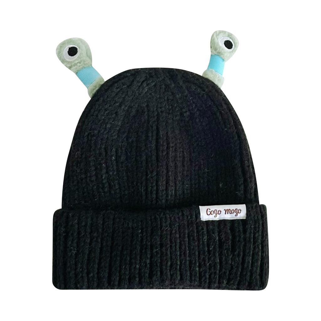 1 шт., милая детская вязаная шапка с забавными мигающими эластичными щупальцами для мальчиков и девочек, 1 шт., осень-зима