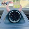 1 Pair Steering Wheel Devil Horn Sticker Small Cute Self Adhesive Auto Car Truck SUV Dashboard Air Vent Steering Wheel 3D Horn Decoration