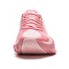 Li Ning Амортизирующие Скользкие Устойчивые к истиранию Дышащие Упругие Сцепление Низкие Баскетбольные Кроссовки Мужские Розовые ABAW007-2