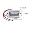 6 LED Car License Plate Tag Lights Lamps License Plate Lamp Assembly Super Bright Light For SUV Truck Trailer Van Tag 1/2pcs