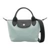 Сумка-шоппер мини Le Pliage Energy с тиснением логотипа из переработанного полиамида Женская сумка-тоут Шалфейно-зеленый L1500HSRM07