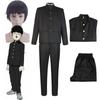 Anime Mob Psycho 100 Cosplay Mobu Saiko Hyaku Kageyama Shigeo Black Gakuran Suits Coat Pants School Uniform Halloween Costumes