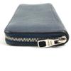 Louis Vuitton  M58823 Zippy Wallet Vertical Zip Around Long Wallet Leather Navy