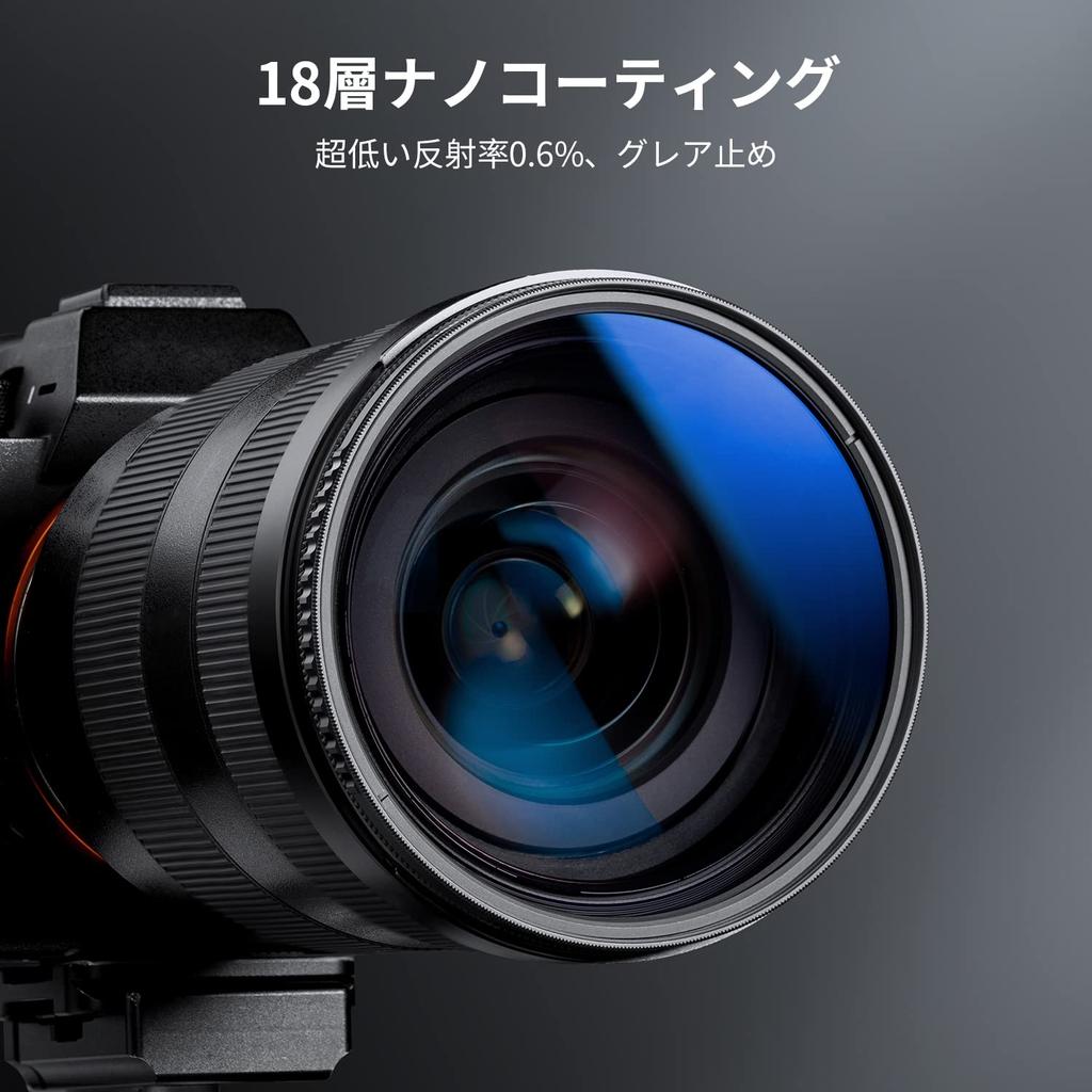 Concept 55mm PL Filter Circular Contrast Reflection Adjustment Lens Filter High Transmittance Thin Frame Circular Polarizing Filter CPL Filter 1