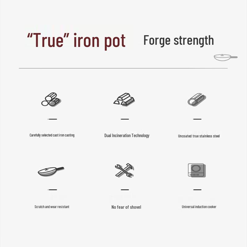 Supor Cast Iron Wok