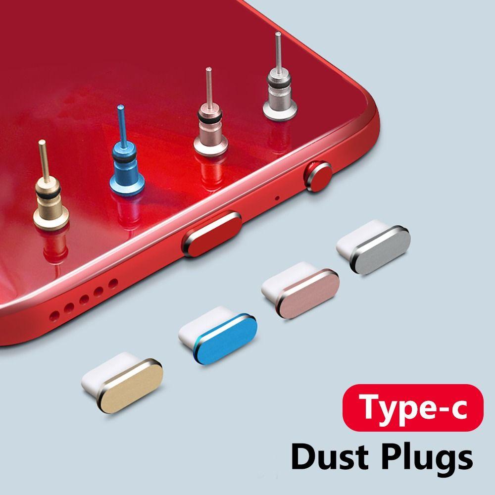 Jack Cover Phone Accessories Dustproof Type C Plug Type-C Anti Dust Plug Dust Plug Protector Cap