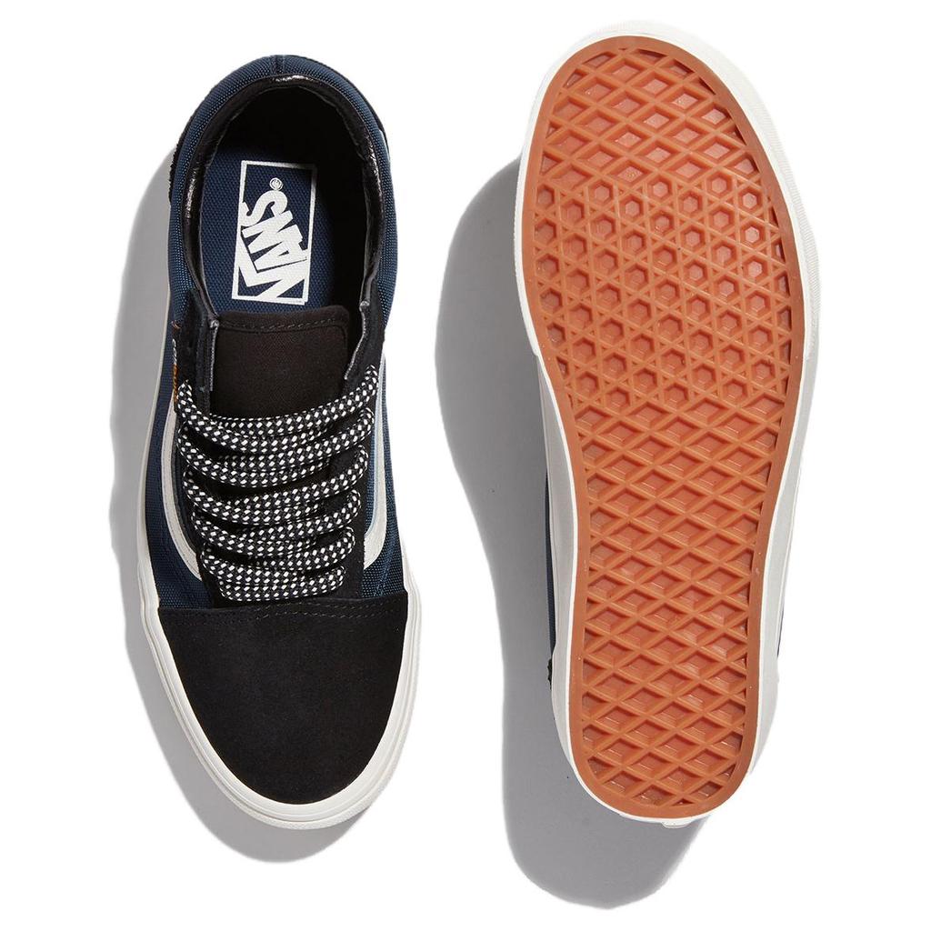 Vans Old Skool Cordura Comfortable Versatile Low-Top Skate Shoes Unisex Sneakers Dark-Blue VN000CT8LKZ