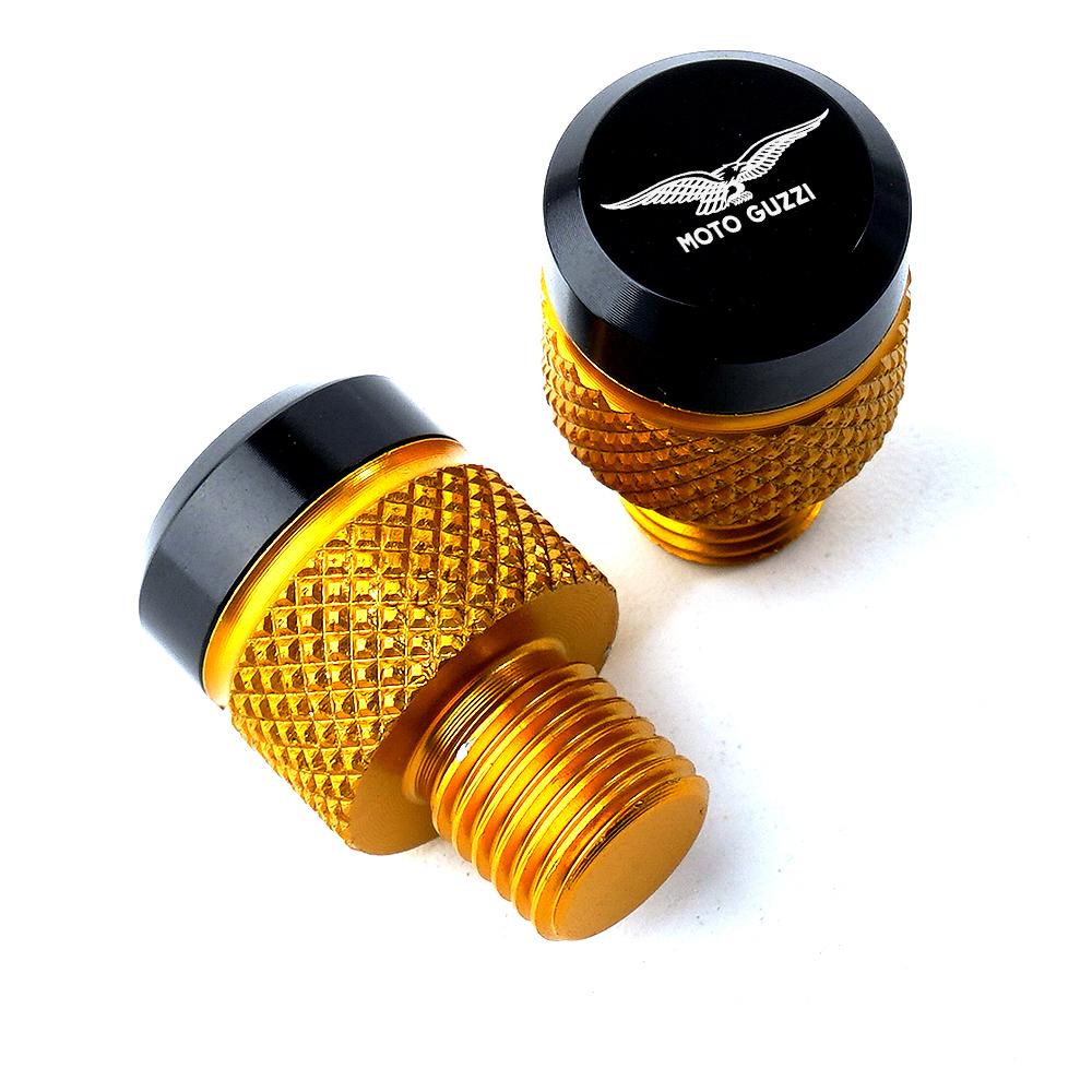 Для Moto Guzzi V85TT V100 Mandello V7 Stone Racer V9 Bobber Roamer Breva 850 1100 1200 V11 Мотоцикл M10*1,25 Заглушка зеркального отверстия