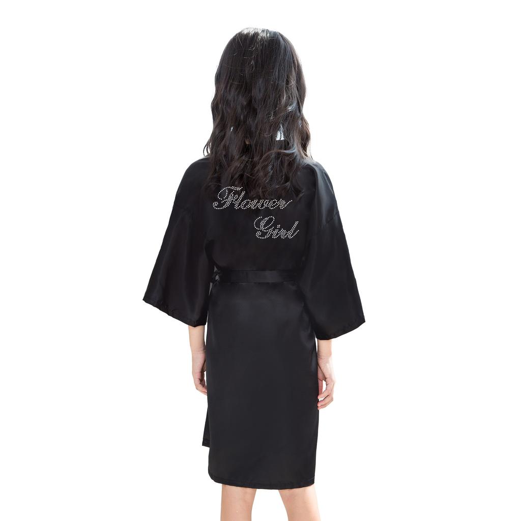 Удобный и элегантный темперамент классические модели однотонные детские горячие бриллианты цветочница девочка цветочница невеста утренний халат халат вечеринка кардиган