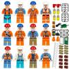 Конструктор Минифигурка Пазл Солдат Сборка Профессия Игрушка