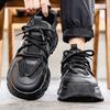 Толстая подошва, увеличивающая рост, мужские туфли для папы, весна 2025, новые дышащие и универсальные молодежные спортивные туфли для отдыха