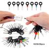 18/36/38 Pieces Car Terminal Disassembly and Ejector Tool Needle Ejector Wire Terminal Removal Kit Car Connector Durable