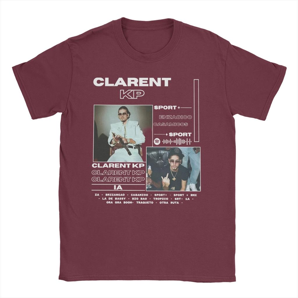 Rapper Clarent Kp Enzaciao Casamigos Album Hip Hop Pop Music TShirts Unisex Women Cotton Tees Round Collar T Shirt Summer Tops