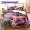 Lionel Messi Pattern Bedding,Quilt Set Quilt Cover Pillowcase Home Birthday Gift(1 * duvet cover + 2 * pillowcase, without core)