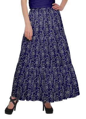 Расклешенная юбка с завязкой на талии Длинная юбка с принтом Летняя одежда больших размеров