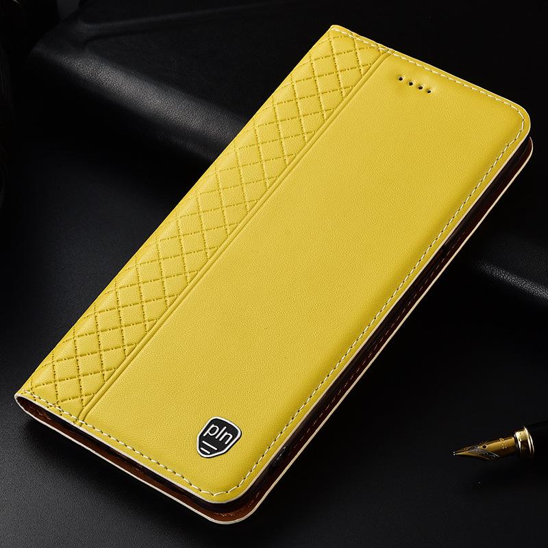 Genuine Leather Flip Wallet Phone Case Anti Drop Protective Cover Compatible with Samsung Galaxy A25 5G A15 A05 A05S