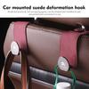Suede Car Seat Back Hook Hanger Bag Hook Storage For Citroen C4 C3 C5 C1 C2 C6 C4L DS3 DS4 Berlingo Picasso Jumper
