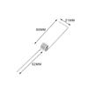 Landing Gear Front Wheel Steering Brackect M3 M4 Steel Carrier Brackects Fixed Accessories For RC Airplanes Parts
