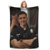 Tim Bradford Tv Series Flannel Blanket Autumn  Warm Soft Throw Blanket for Girls Boys Couch Chair Bedspread Sofa Bed Cover