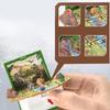 3D Pop-Up Книга Брелок Игрушка Динозавр Новинка Сцена Мира Динозавров Брелок