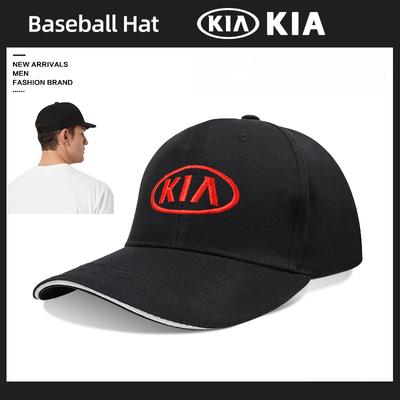 Kia Вышитая Бейсболка Мужская Женская Регулируемая Повседневная Кепка Для KIA K5 Sorento Ceed Sportage Carnival Stinger Forte Niro Soul