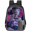 Школьный рюкзак Harley Quinn большого объема, легкий, из ткани Оксфорд, для детей
