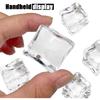 Fake Ice, Clear Fake Ice Cubes Acrylic, Acrylic Decorative Ice Cubes for Photography Accessories Props Decoration Vase Fillers