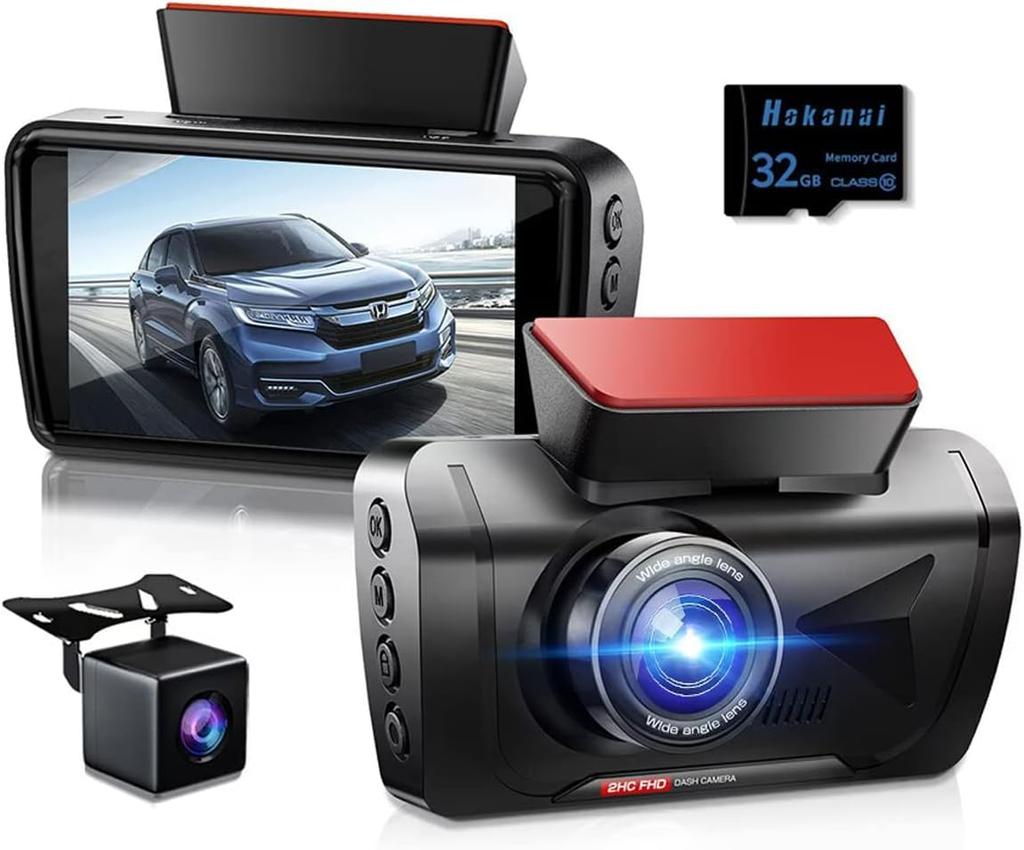 Видеорегистратор, Фронтальная и задняя камера, Матрица Sony, 1440P Full HD, Широкий угол обзора 170°