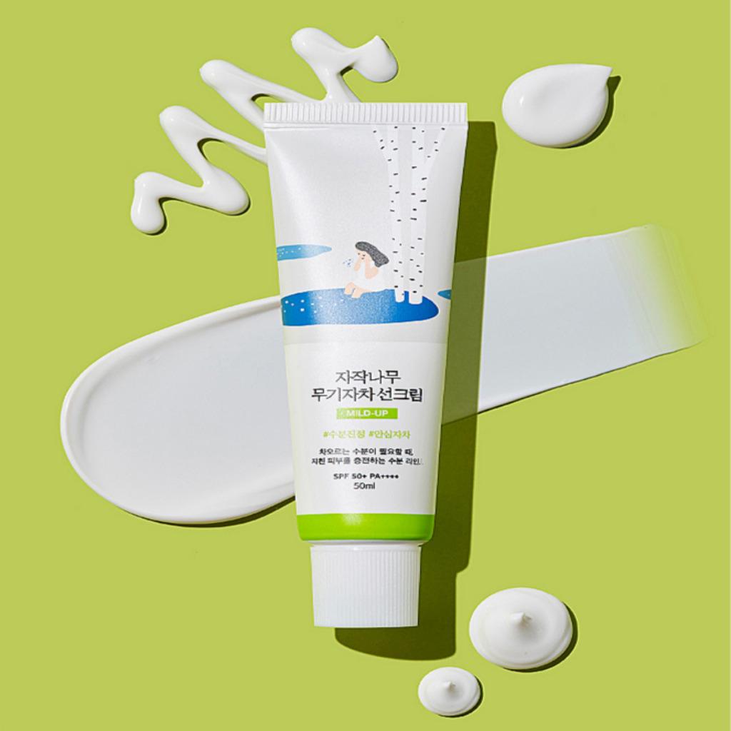 ROUND LAB березовый неорганический солнцезащитный крем 50мл