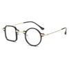 Unique Asymmetrical Square Round Sunglasses  Retro UV400 Clear Men Punk Sun Glasses Ocean Lens Shades for Women Men
