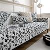 Gardenia Jacquard Sofa Cushion for Living Room Nordic Sofa Cover  Chenille Non-slip Couch Cover Sofa Towel Home Protection