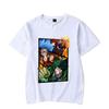 Hot Anime Deku Bakugou Katsuki Todoroki Shoto Print T-Shirt Women Men Loose Short Sleeve Round Neck Top Unisex Casual Shirt Tee