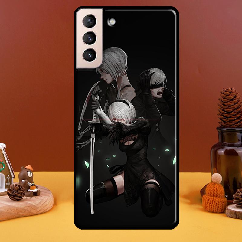 Чехол Nier Automata Lunar Tear Art для Samsung Galaxy S21 S20 FE Note 20 S22 Ultra Note 10 S8 S9 S10 Plus, чехол для телефона