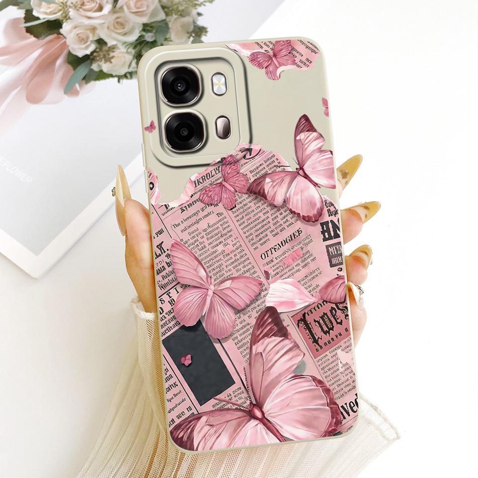 For Oppo A6s CPH2789 Cute Cat Flower Cartoon Phone Case For Oppo A6s 4G CPH2815 OppoA6s A 6S 5G Soft Silicone Covers Bumpers