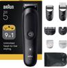 Hair and Beard Trimmer - Series 5 - BRAUN - AIO5540 - 120 Min - 14 Settings - Black