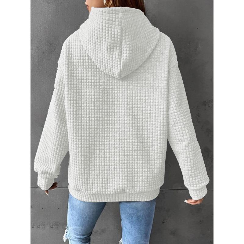 YYFS Женские модные повседневные однотонные худи и свитшоты с капюшоном и длинными рукавами с принтом