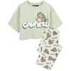 Garfield Womens/Ladies Coffee Long Pajama Set