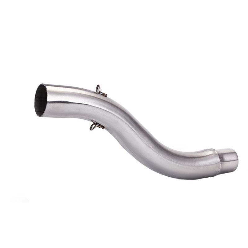 For Triumph Daytona 675 675R 2006-2012 Escape Motorcycle Exhaust System Middie Link Pipe Muffler 51MM Slip-On Connecting Pipe