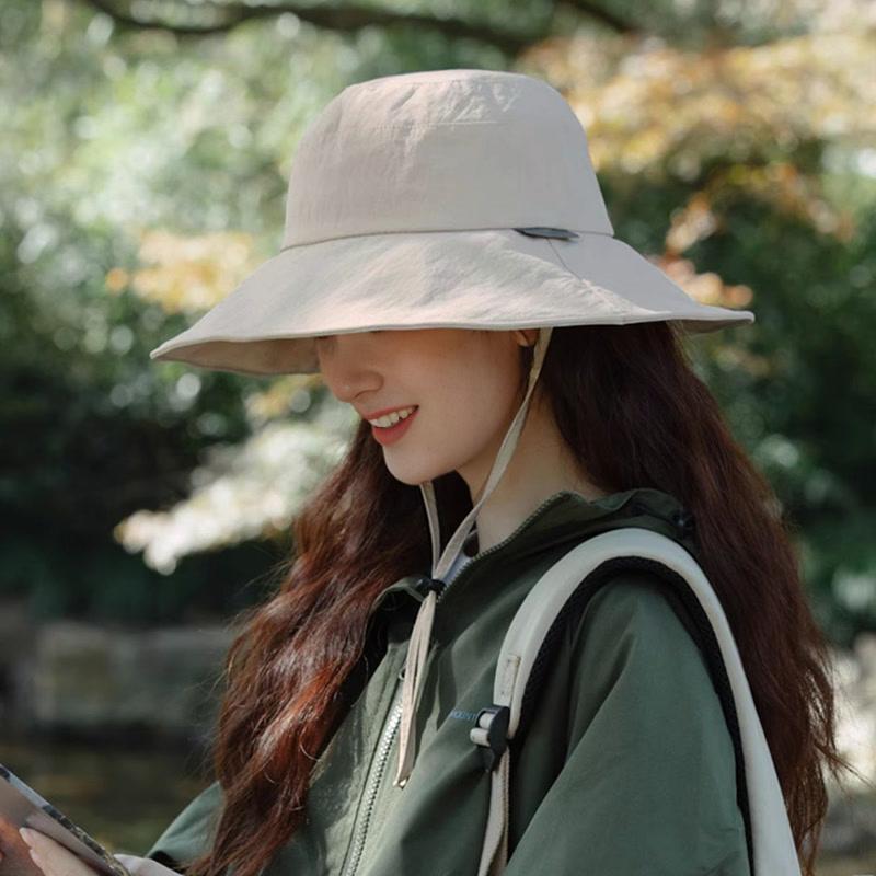 Женская летняя солнцезащитная шляпа от УФ-лучей, водостойкая, легкая, дышащая кепка, складная, портативная для пеших прогулок на природе