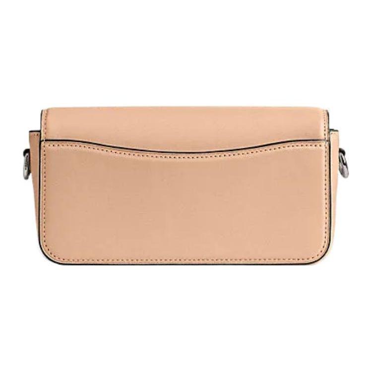 Coach Studio 20 Silver Logo Flap Leather Handbag Women handbags Beige CE331-LHWFT