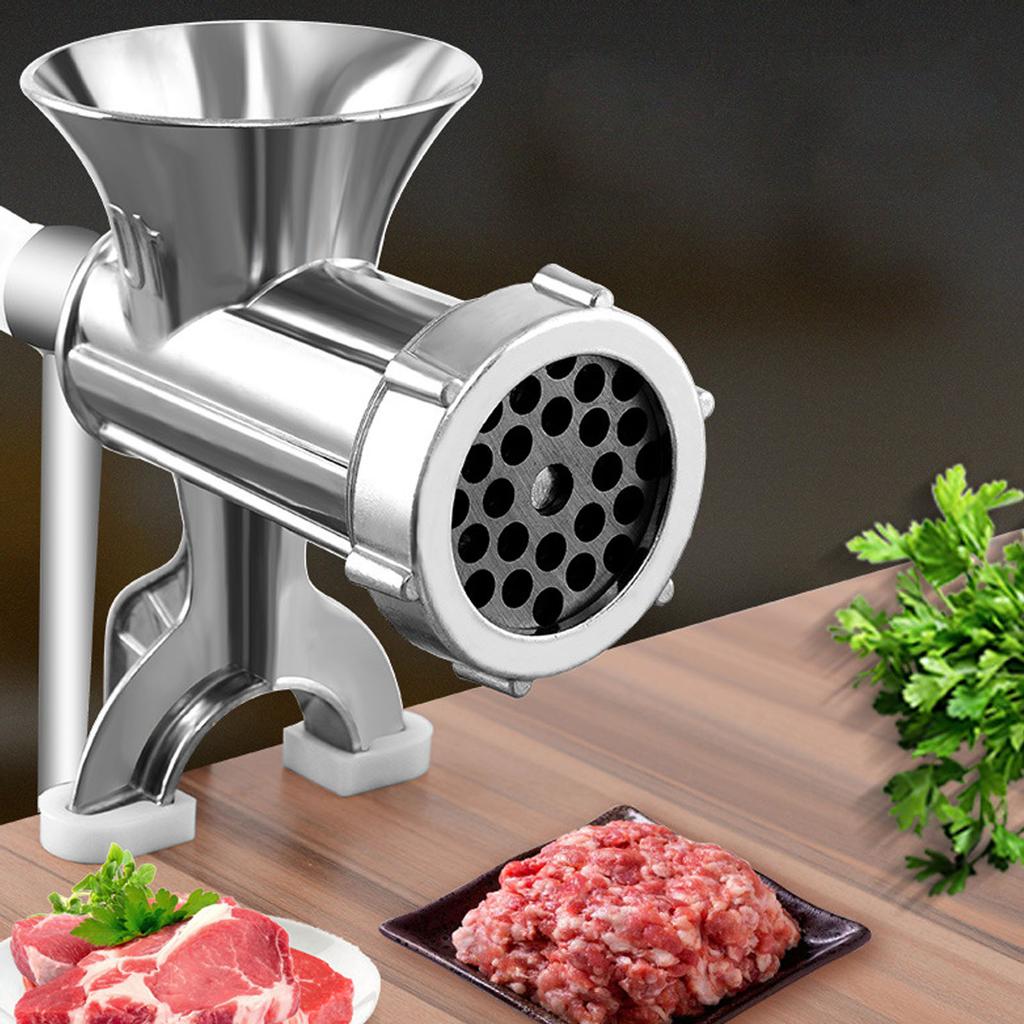 Household Aluminum Alloy Manual Sausage Meat Grinder Pepper Spice Grinding Machine Kitchen Tool
