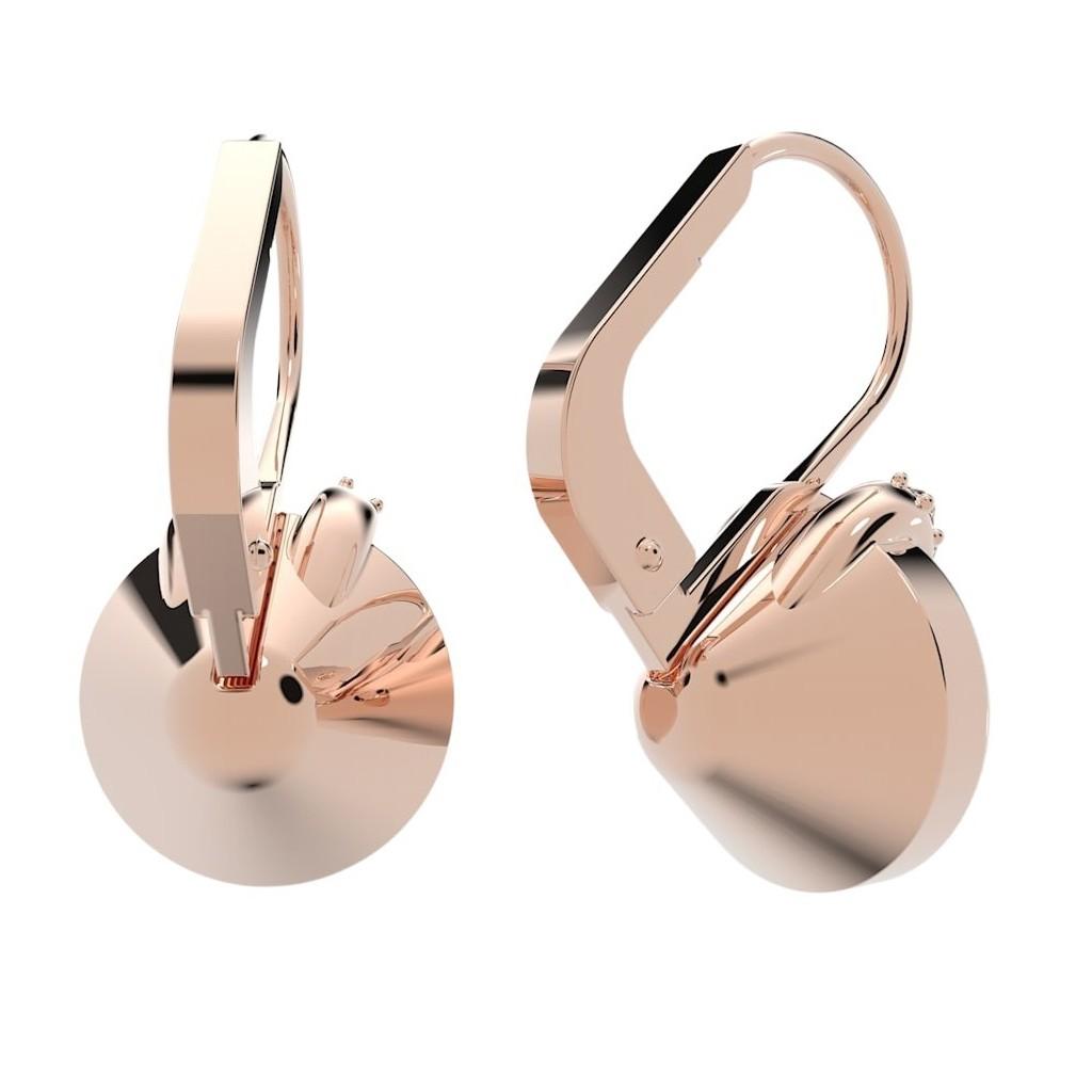 Swarovski Женские серьги Bella V Drop с серыми кристаллами 5299317