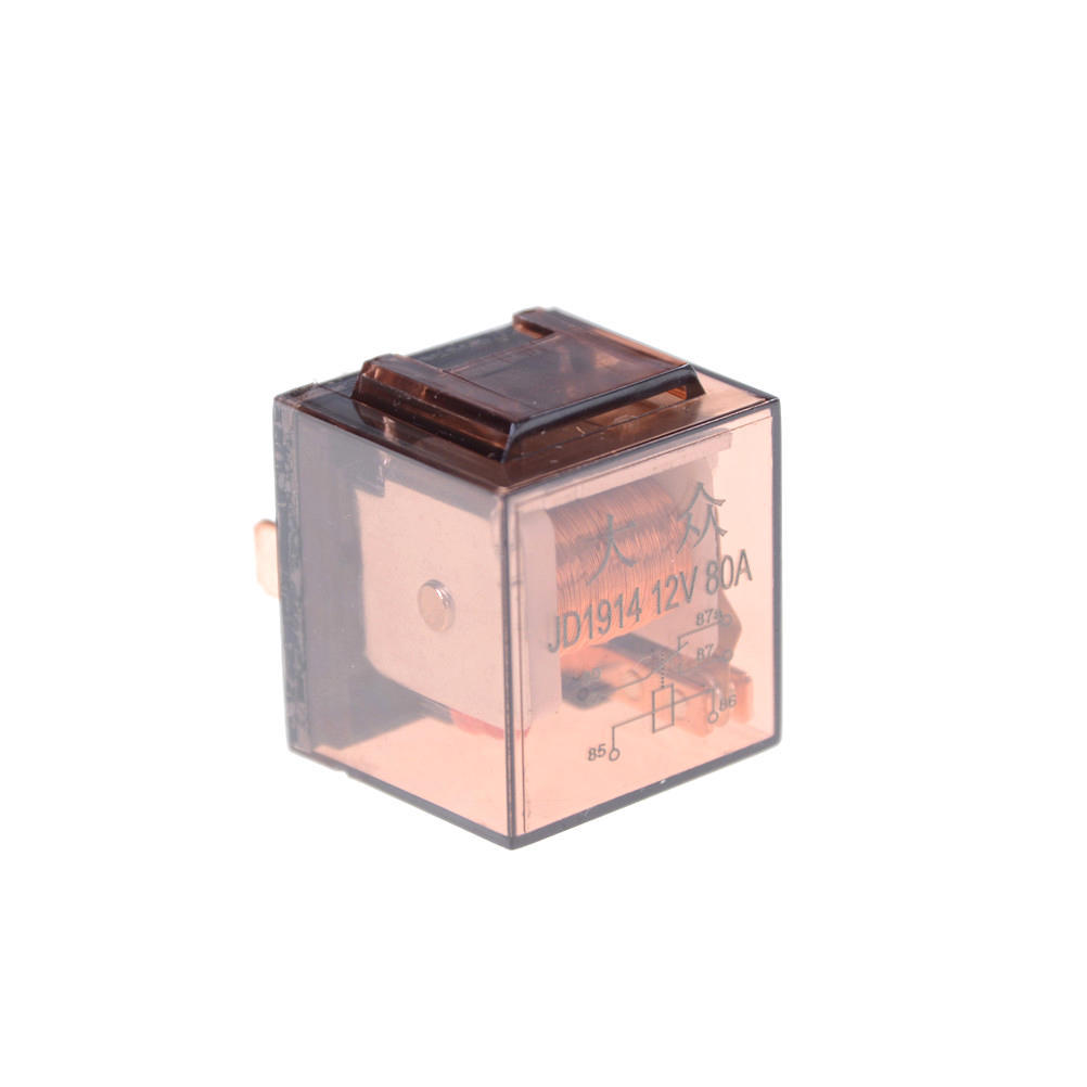 Waterproof Automotive Relay 12V 80A 5Pin Spdt Car Control Device Car Relays Waterproof Automotive Relay