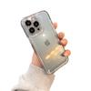 Роскошный чехол для телефона с прозрачным пространством для iPhone 11 12 13 14 Pro Max X Xs XR 7 8 Plus SE 2 3 10, прозрачный бампер с кристаллами