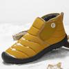 Fashion Outdoor 2024 Unisex Winter Boots Waterproof Snow Boots Men Warm Casual Shoes Yellow Plush Ankle Boots Men Mujer Big Size